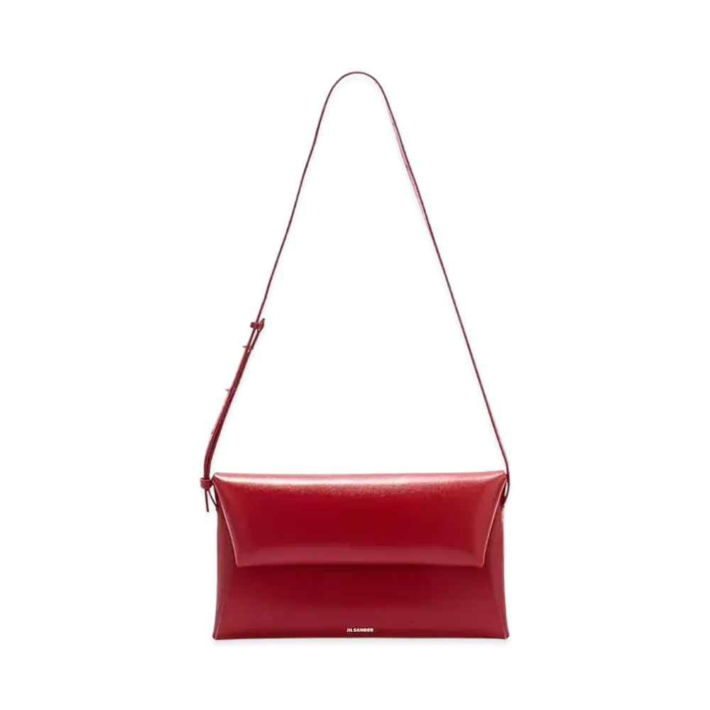 Jil Sander Folded Small "Cedar Red"