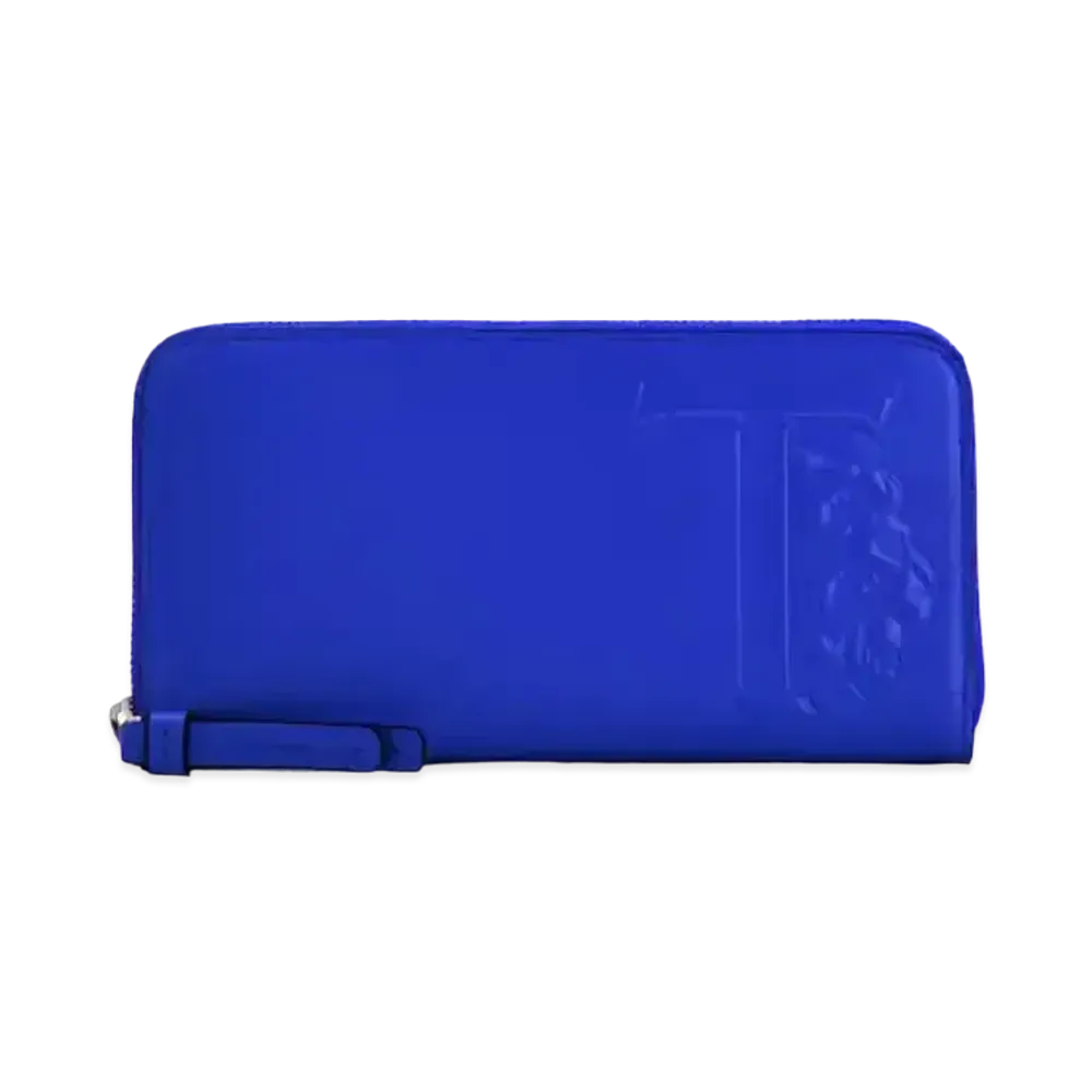 TOD'S Leather Wallet "Blue"
