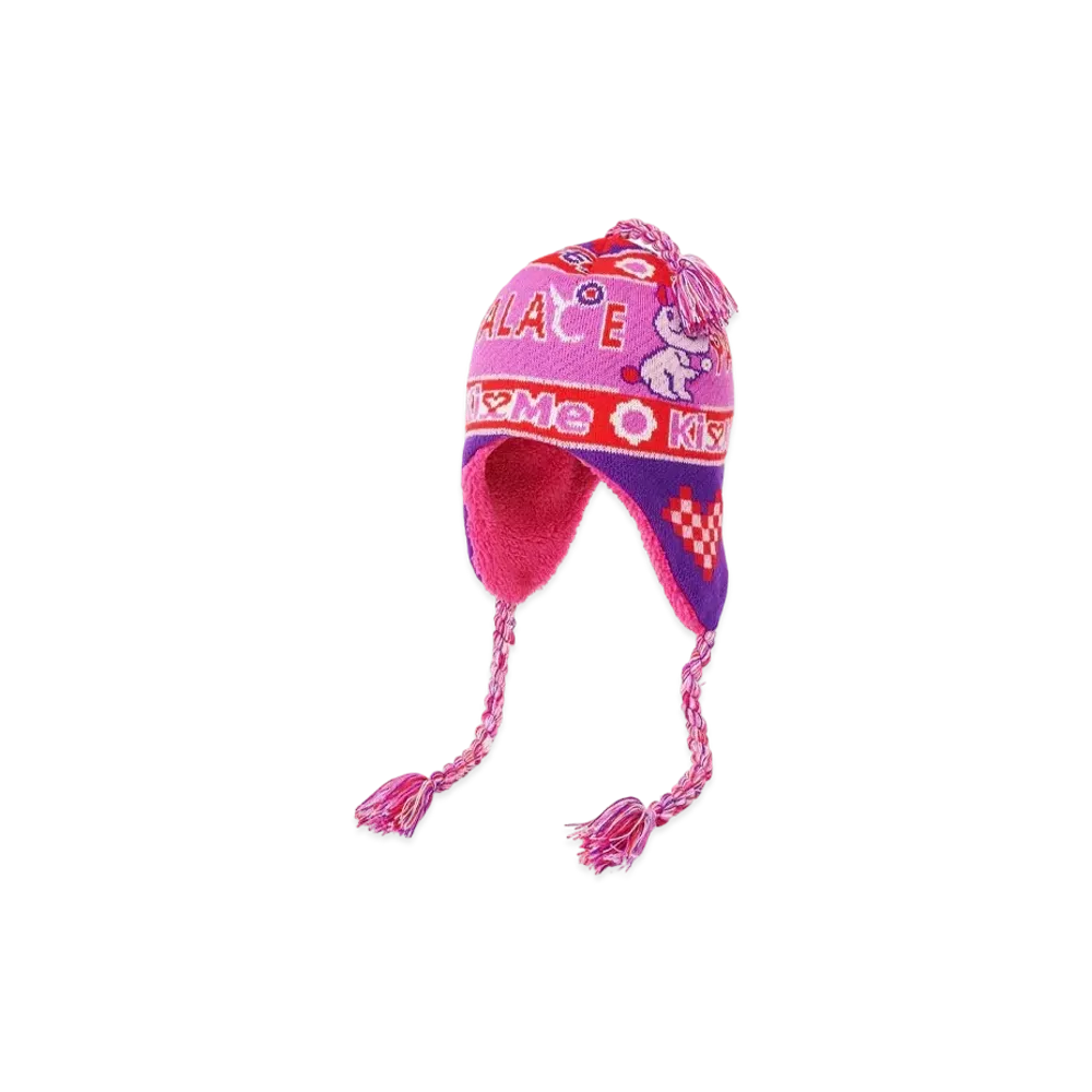PALACE Cute Ear Flapper Beanie "Pink"
