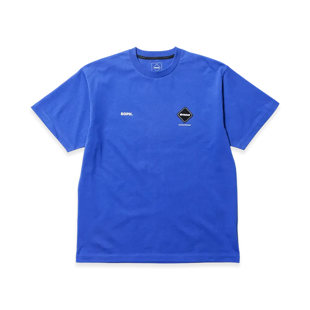F.C.Real Bristol Authentic Logo S/S Tee "Blue"