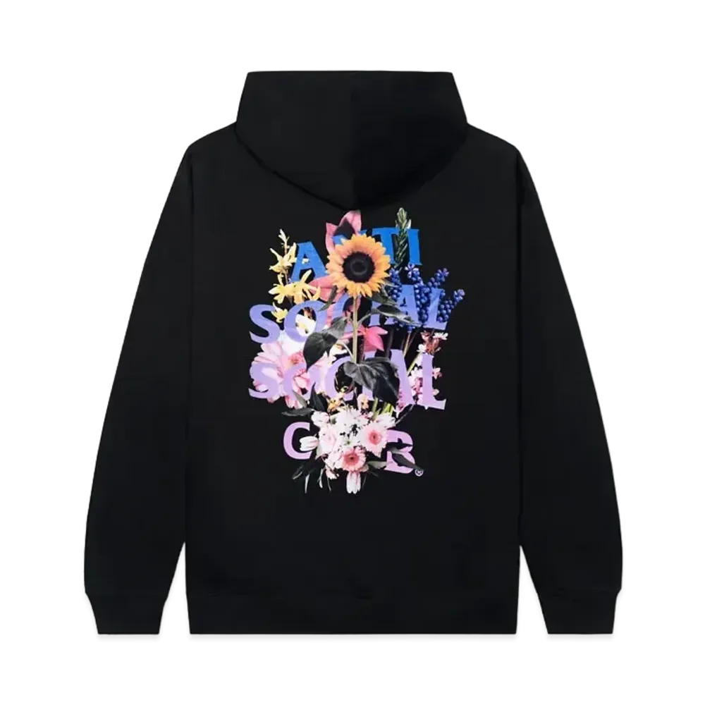 ANTI SOCIAL SOCIAL CLUB FW22 Bouquet For The Old Days Hoody "Black"