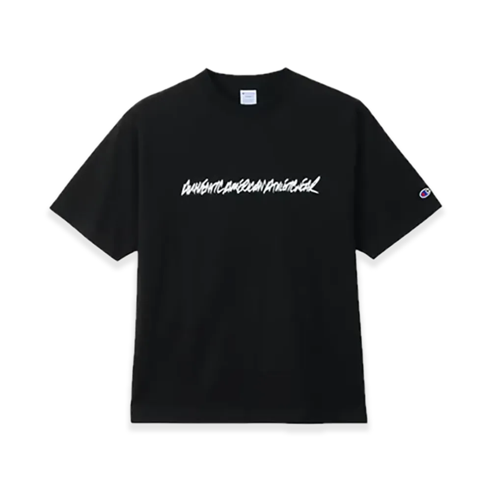 Champion x YOICHIRO UCHIDA Short Sleeve T-Shirt "Black"