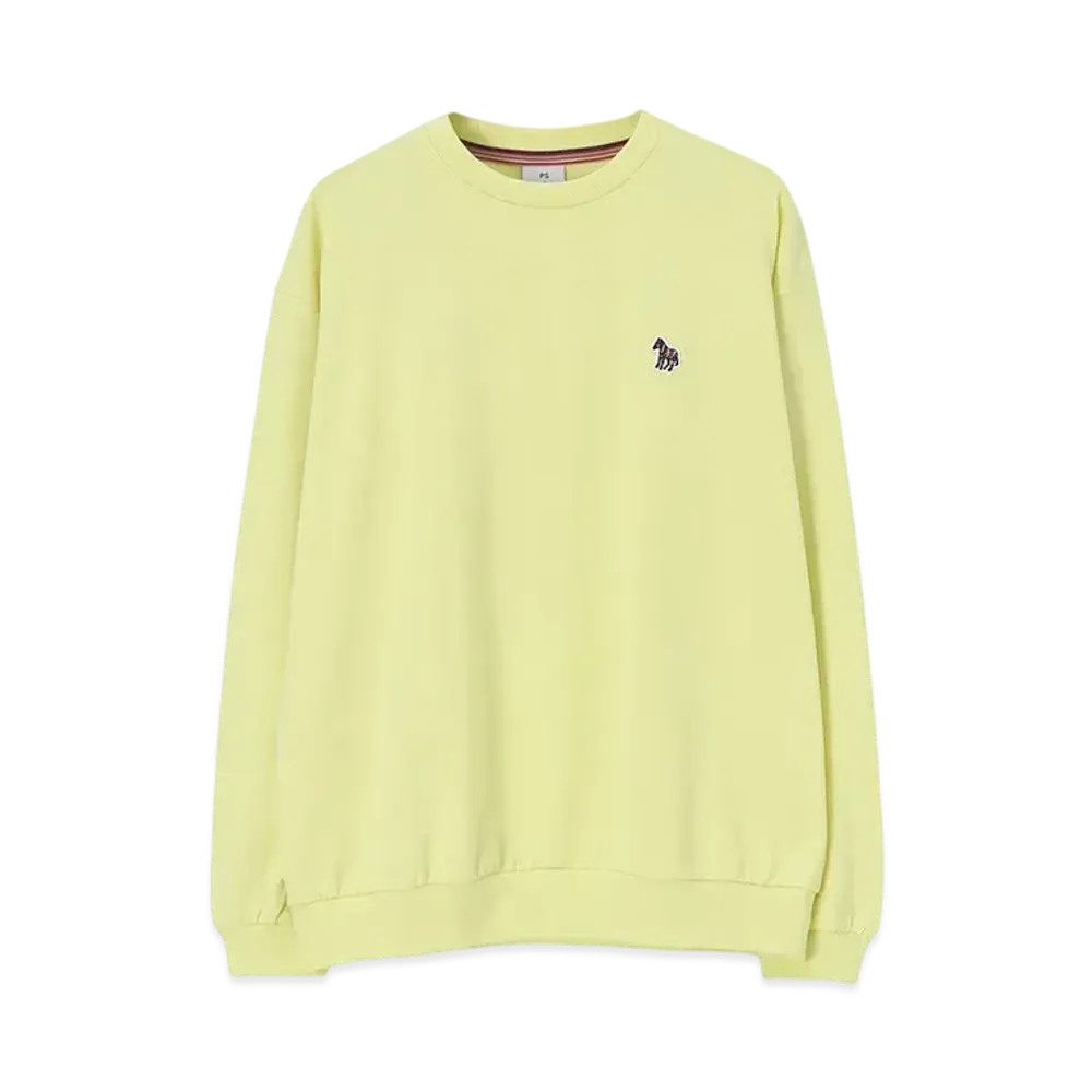 Paul Smith Women's Zebra Patch Long Sleeve T-Shirt "LightYellow"