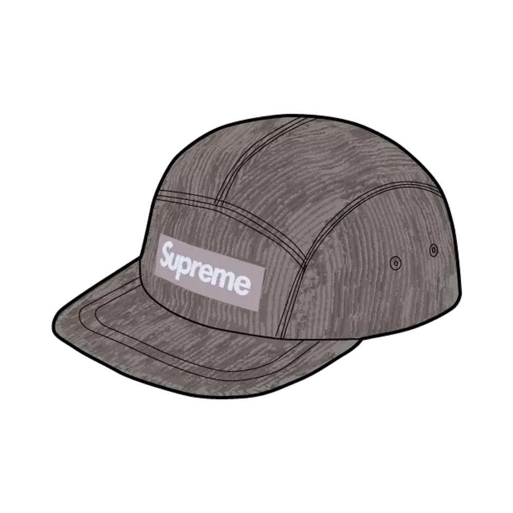 Supreme Corduroy Camp Cap "Grey"