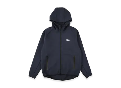WIND AND SEA Tech Sweat Zip Up Sweatshirt "Navy"