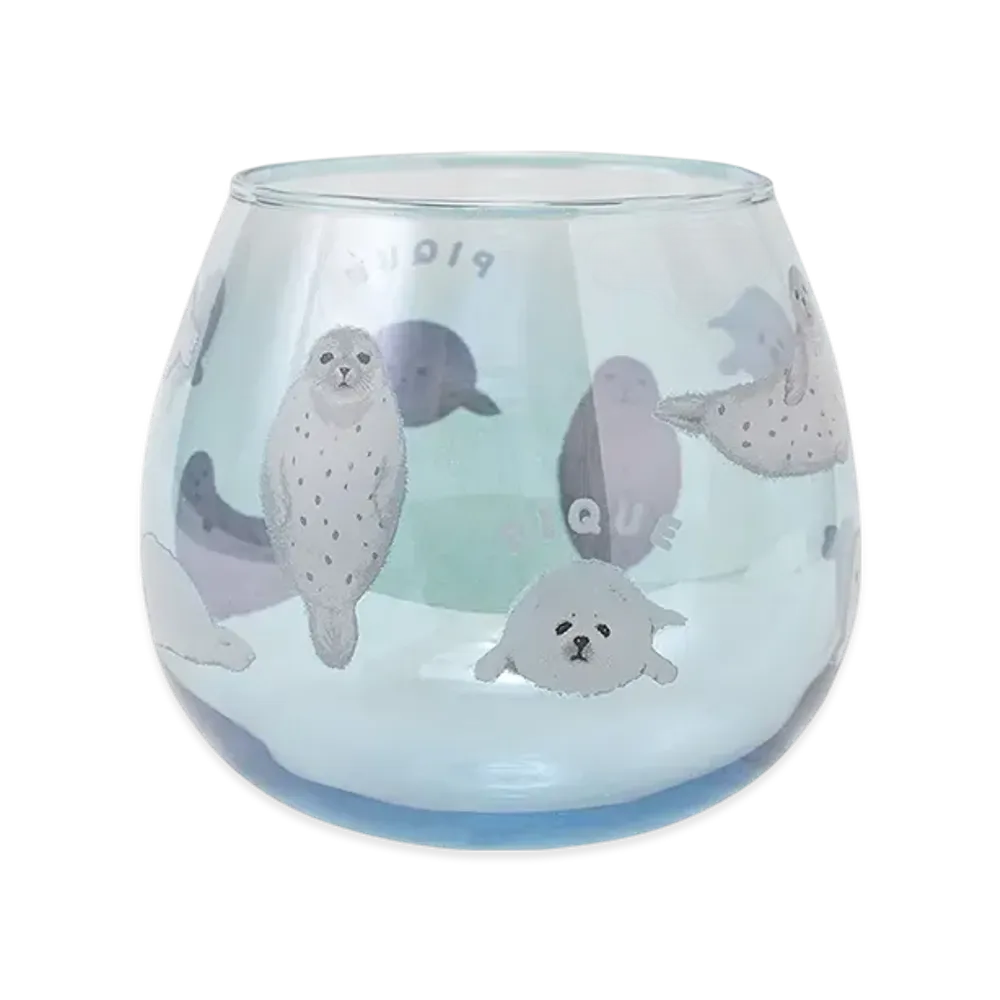 GELATO PIQUE Seal Pattern Swaying Glasses "B"