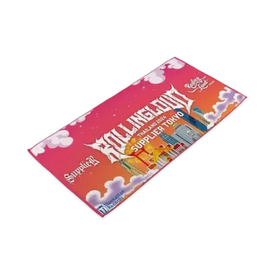 SUPPLIER x Rollong Loud Logo Towel "Red"