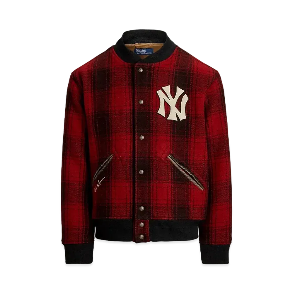 Polo Ralph Lauren x Yankees limited collection Check Jacket "Red"