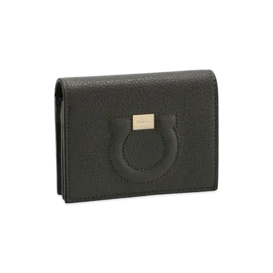Salvatore Ferragamo Vara Bow Coin Purse "Sparrow"