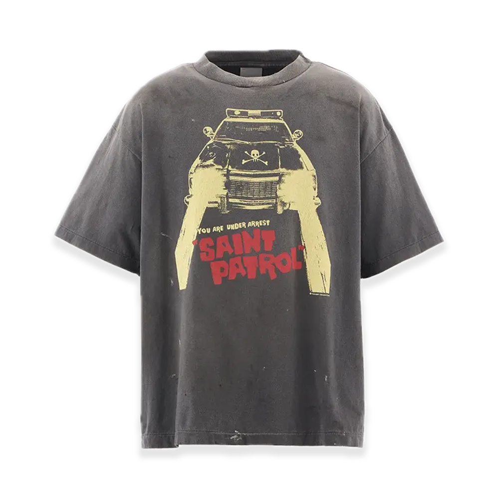 SAINT Mxxxxxx SS Tee Saint Patorol "Black"