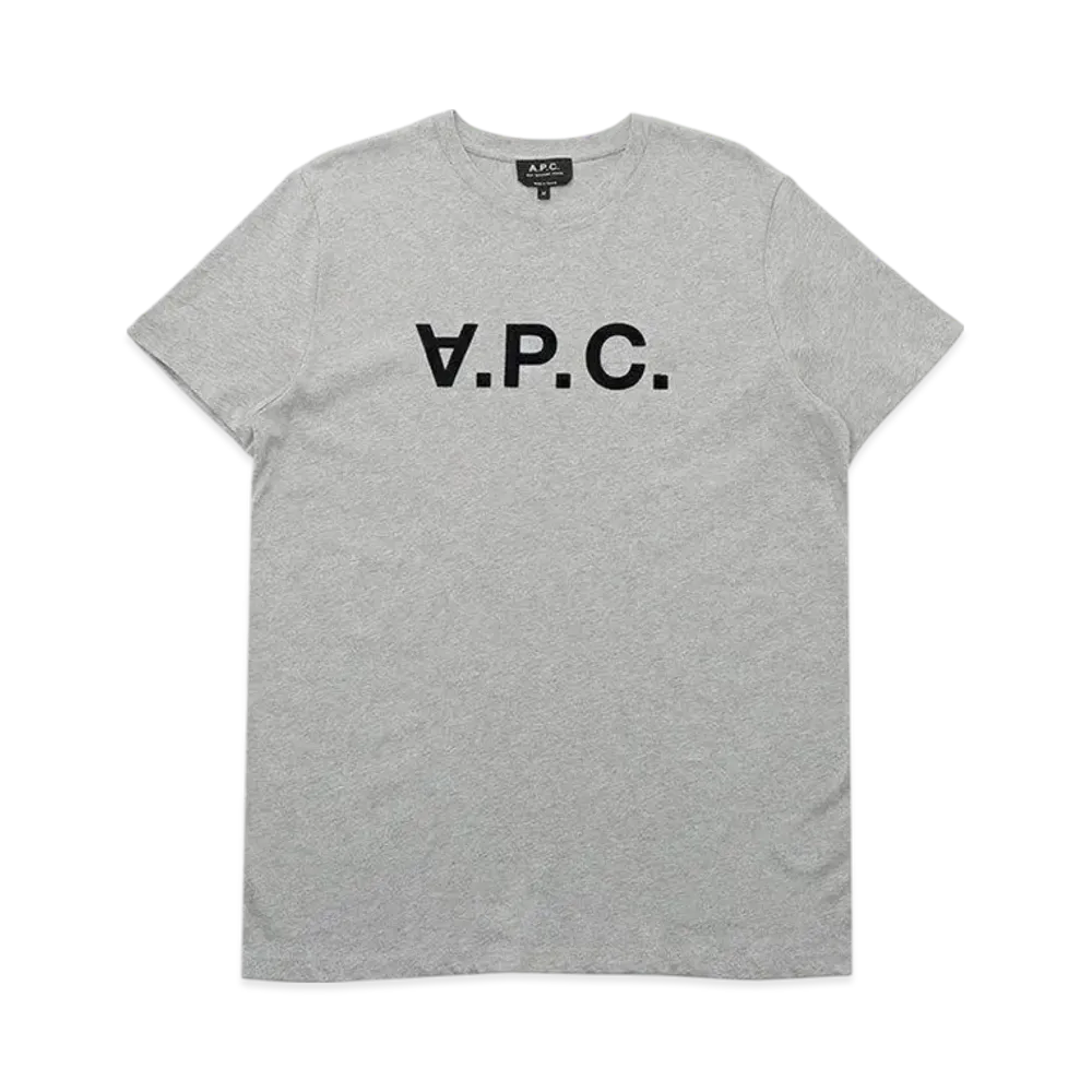 A.P.C. T-Shirt "PLB Heathered Light Grey"