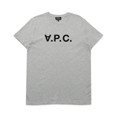 A.P.C. T-Shirt "PLB Heathered Light Grey"