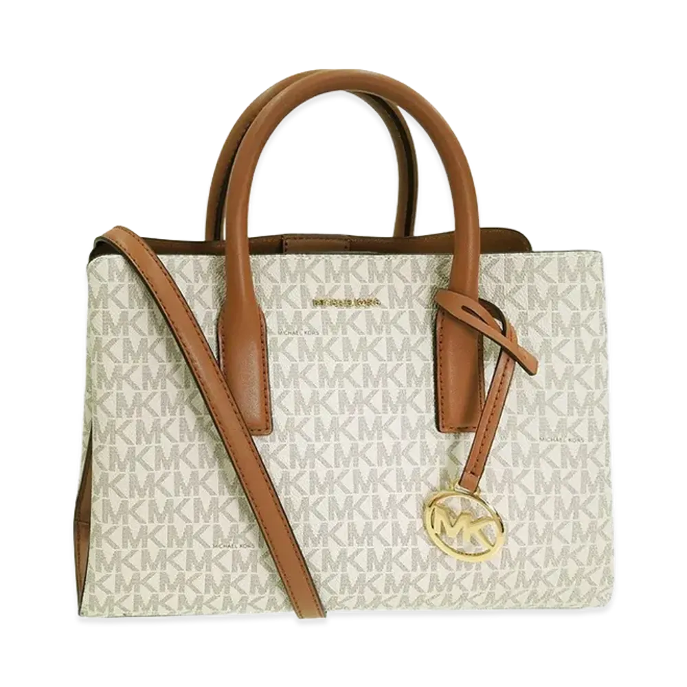 MICHAEL KORS Women's Shoulder Bag "White/Brown"