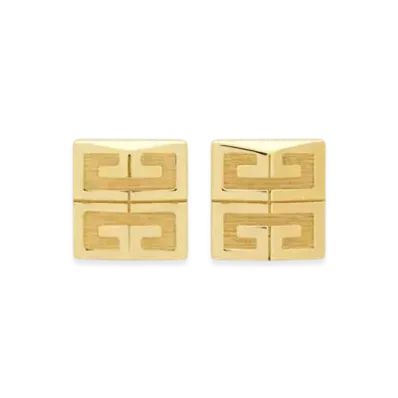 GIVENCHY 4G Earrings In Metal "Golden Yellow"