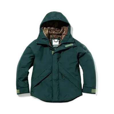 WILD THINGS x nonnative Explorer Puff Jumper Denali Poly Taffeta GORE-TEX Paclite 2.5L "Dark Green"