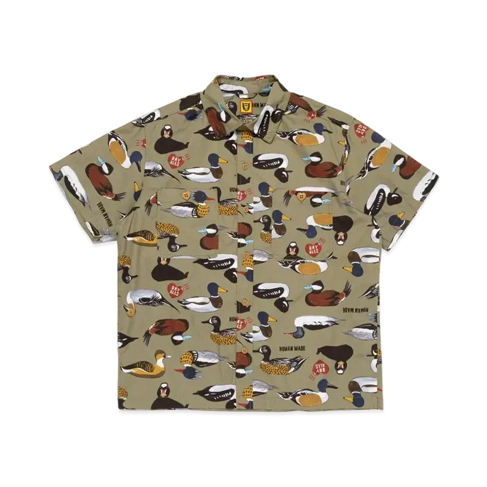HUMAN MADE Duck S/S Shirt "White"