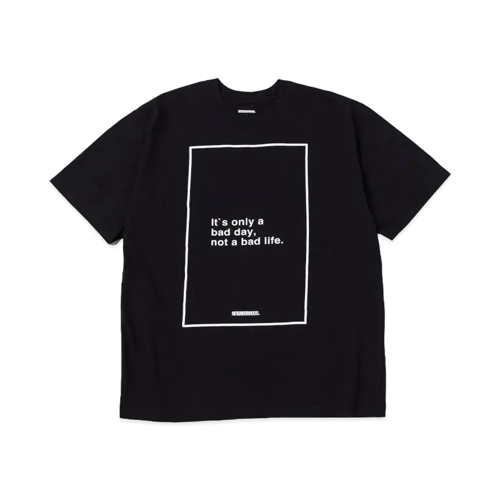 NEIGHBORHOOD NH . Tee SS-15 "Black"