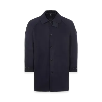 Stone Island 71230 Panno Speciale Special Military Specification Nylon Canvas Padded Coat - 23FW "Marine Blue"