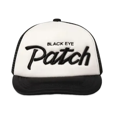 BlackEyePatch Team Logo Mesh Cap "Black/White"