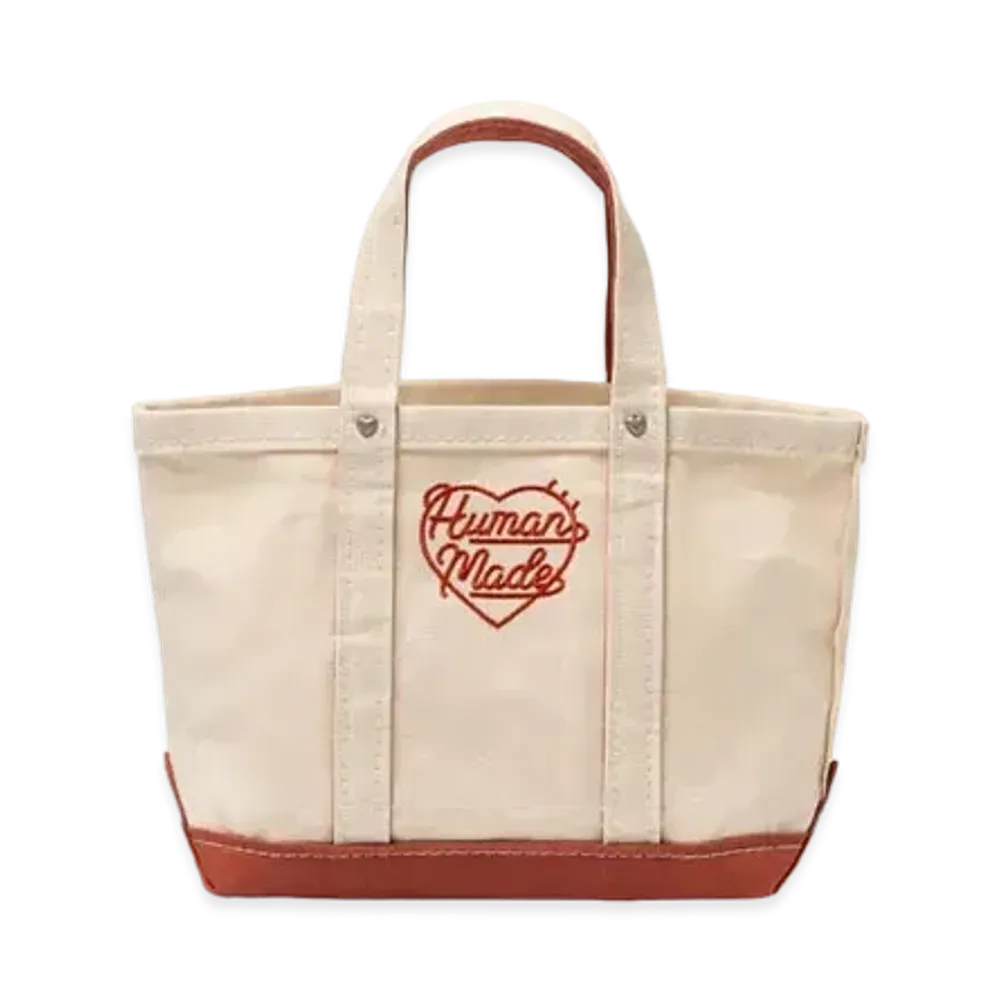 HUMAN MADE Heavy Canvas Tote Small "Orange"