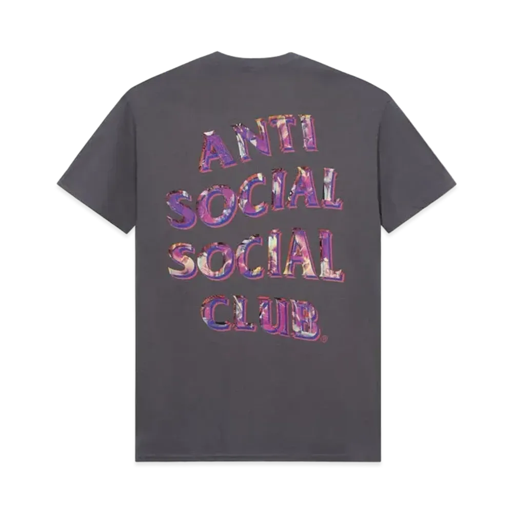 ANTI SOCIAL SOCIAL CLUB FA22 Layer Lock Dark Grey Tee "Dark Gray"