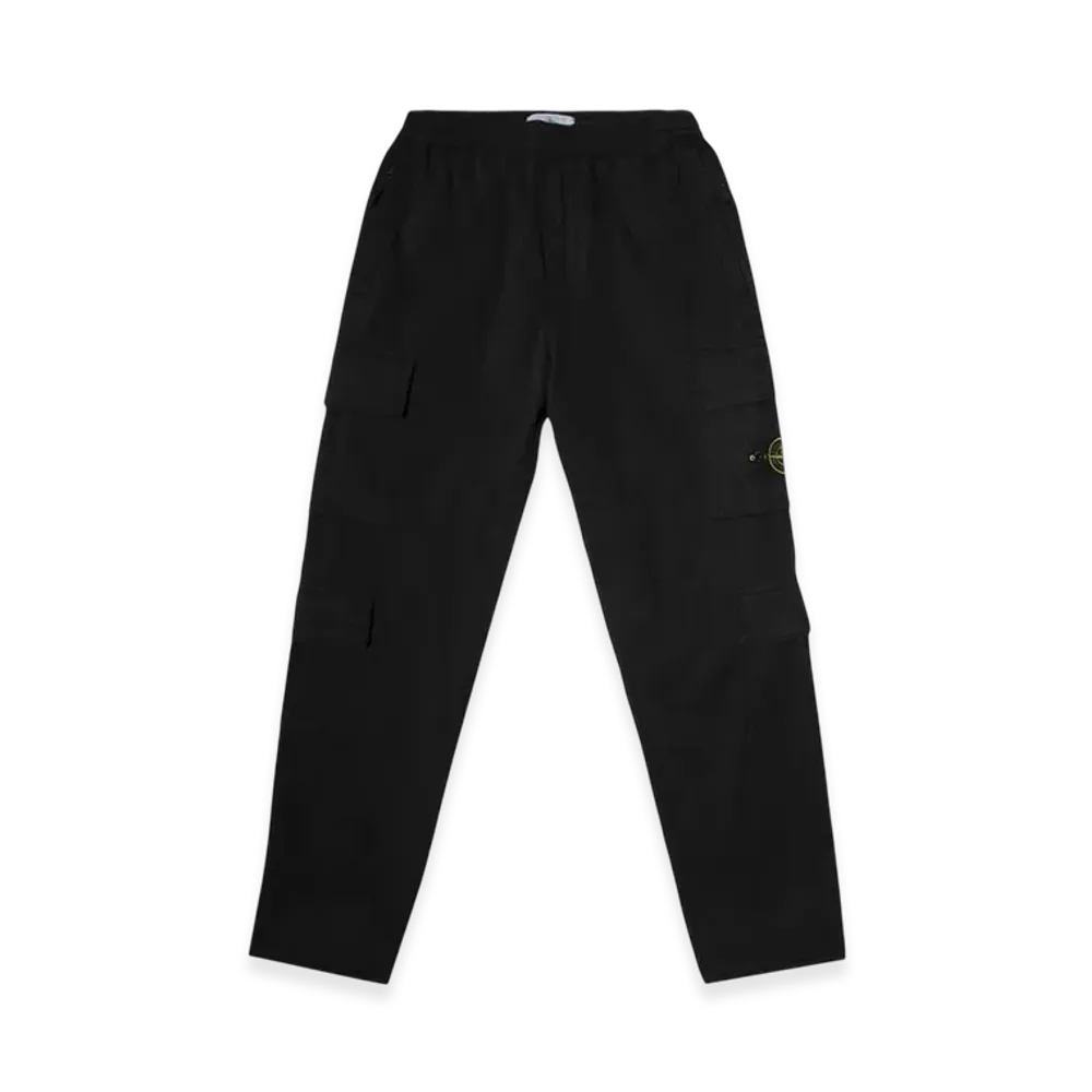 Stone Island 31710 Stretch Cotton Gabardine Pants - 20FW "Black"