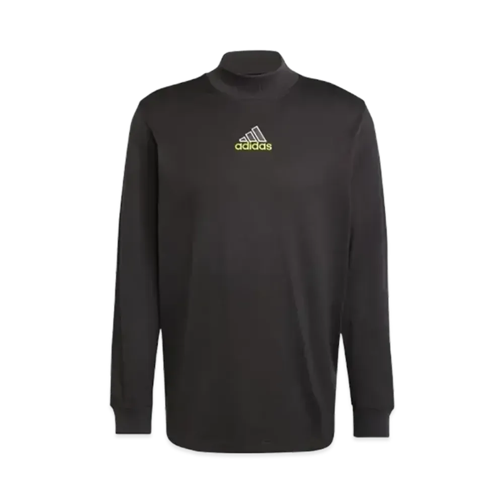 adidas Long Sleeve Mockneck Q1 Top "Black"