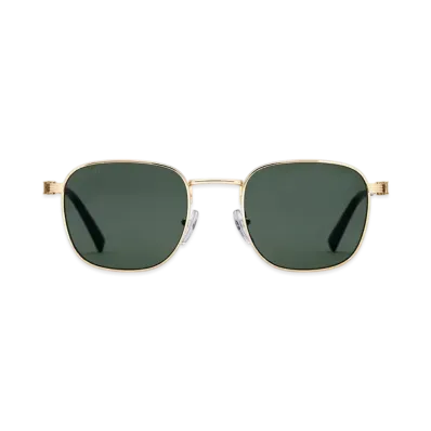 GUCCI Round Frame Sunglasses "Gold"