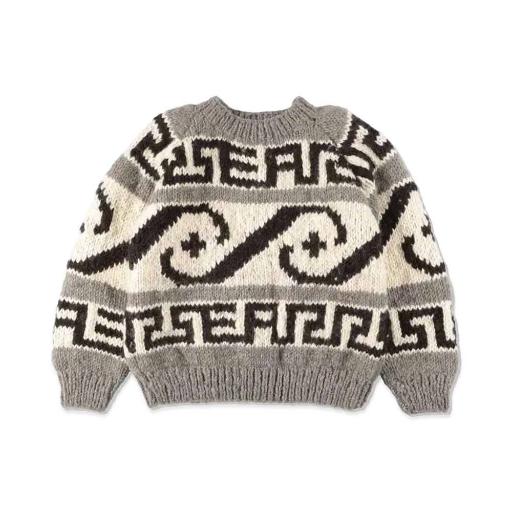 WIND AND SEA Cowichan Sweater "Beige"