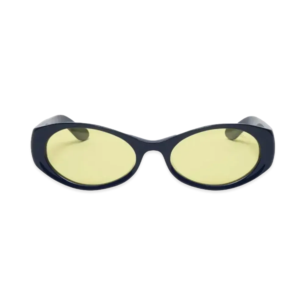 Stussy Tracy Sunglasses "Marine/Yellow" (FA24)
