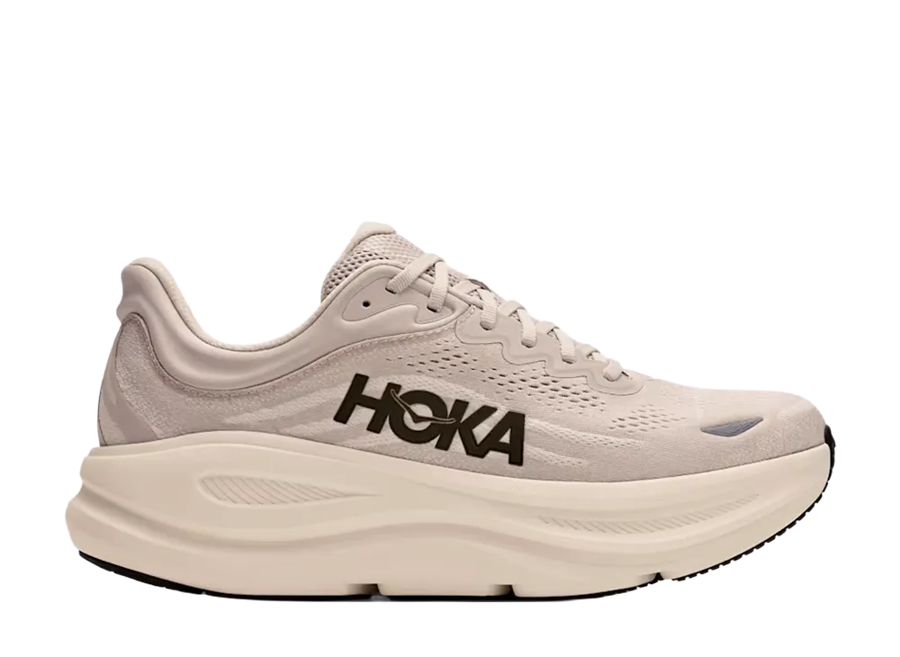 Hoka Bondi 9  "River Rock Gray/Alabaster"