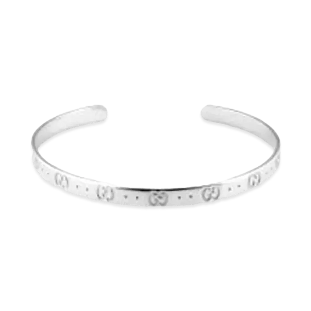 GUCCI Icon 18K Bracelet "Silver"