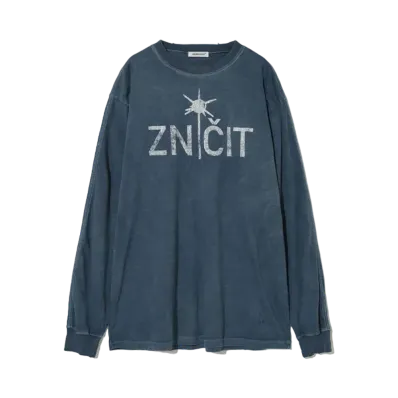 UNDERCOVER Cotton Long Sleeve T-Shirt "Gray Blue"