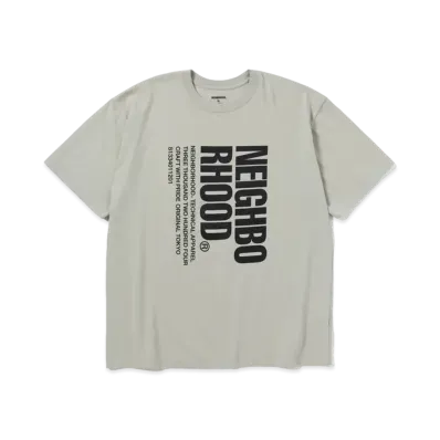 NEIGHBORHOOD NH . Tee SS-3 "Sage Green"