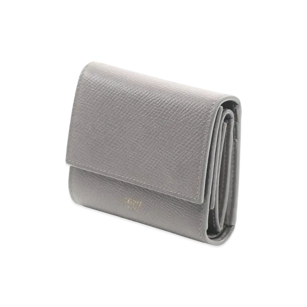 CELINE Small Trifold Wallet "Gray"