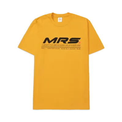Supreme x Martine Rose Now Tee "Mustard"