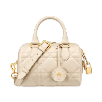 Dior Groove 20 Bag Macrocannage Calfskin "Dusty Ivory"