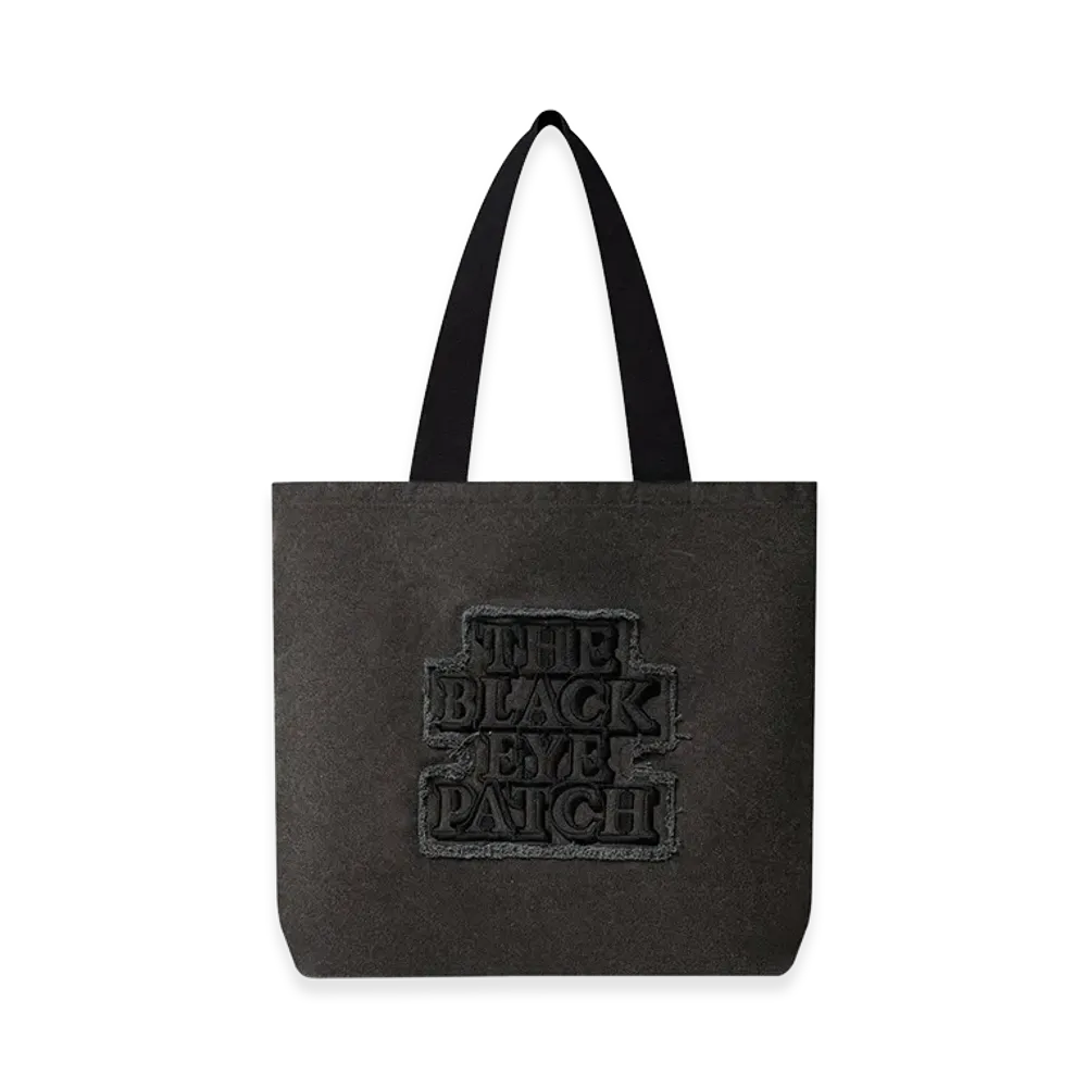 BlackEyePatch OG Label Applique Large Tote "Black"