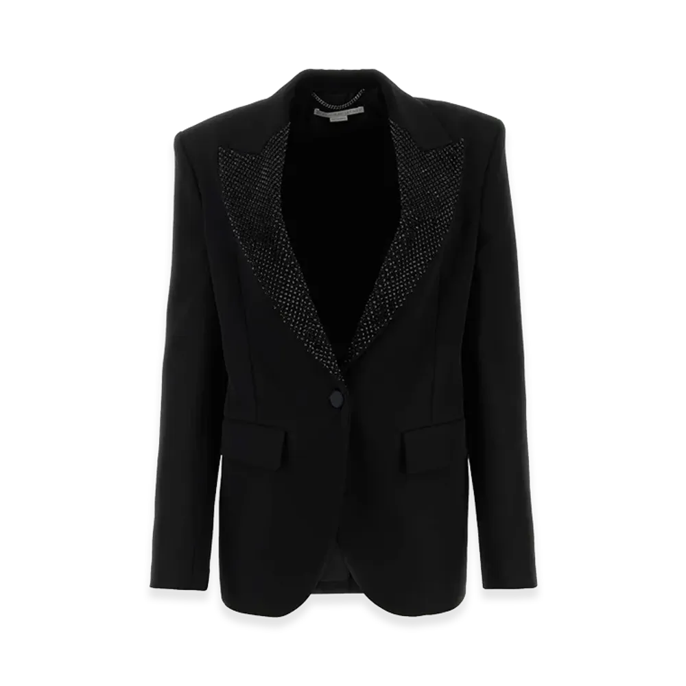 STELLA McCARTNEY Women's Wool Blazer "Black"