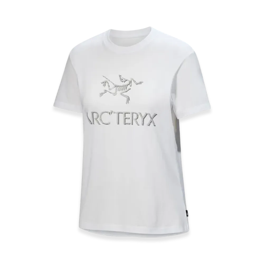 ARC'TERYX Women's Arcword Cotton T Shirt SS "White Light/Solitude" X000008135