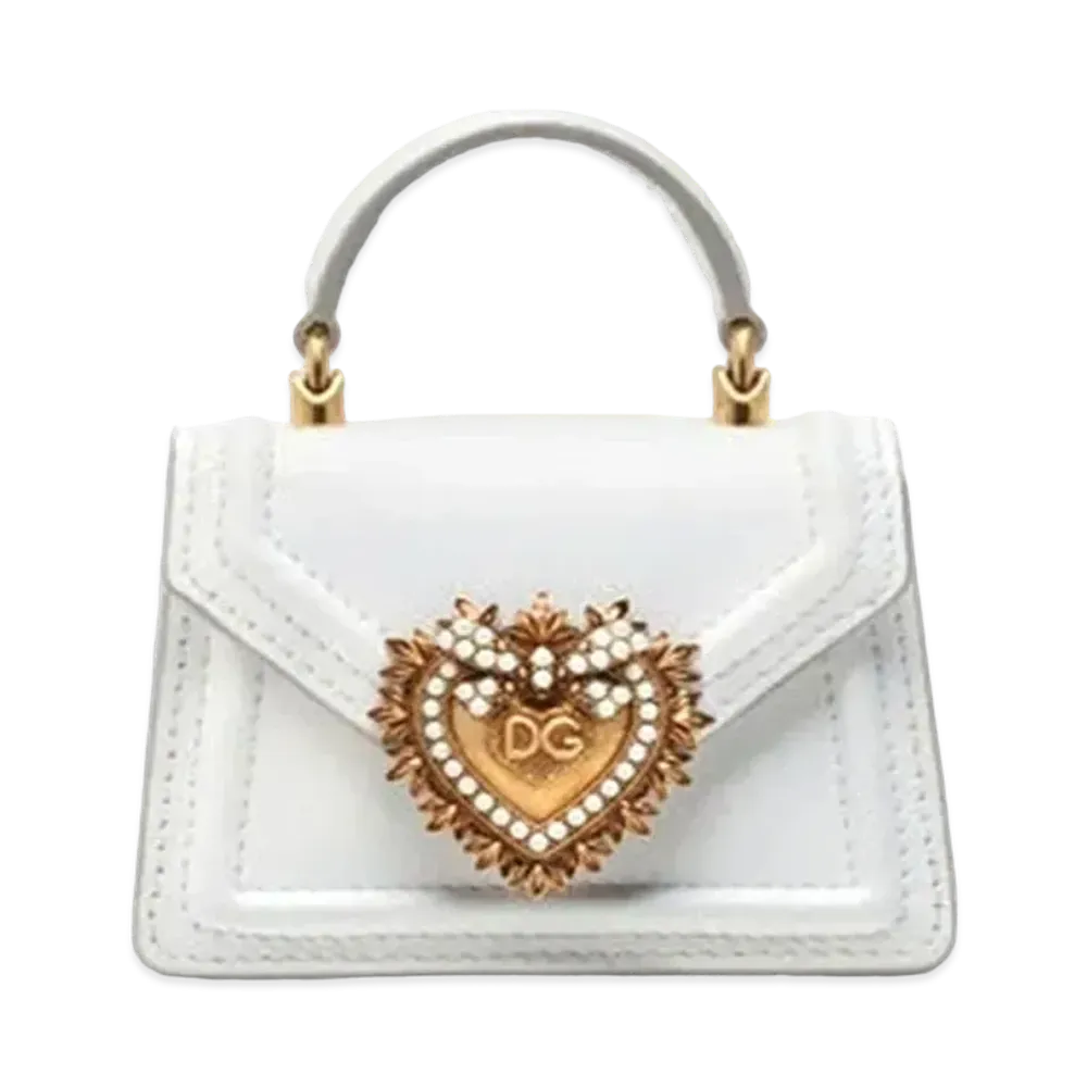 Dolce&Gabbana Devotion Microbucks Smooth Card Skin "White"