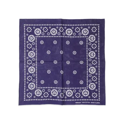 NEEDLES Bandana - Square "Eggplant"