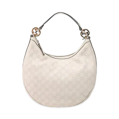 GUCCI GG Twins One Shoulder Bag "Ivory"