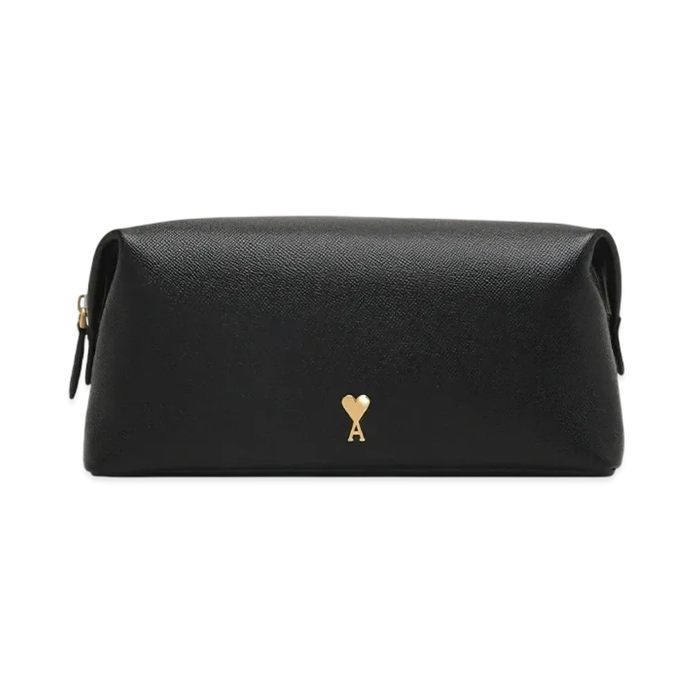 AMI PARIS Paris Paris Pouch "Black/VibratedBrass"