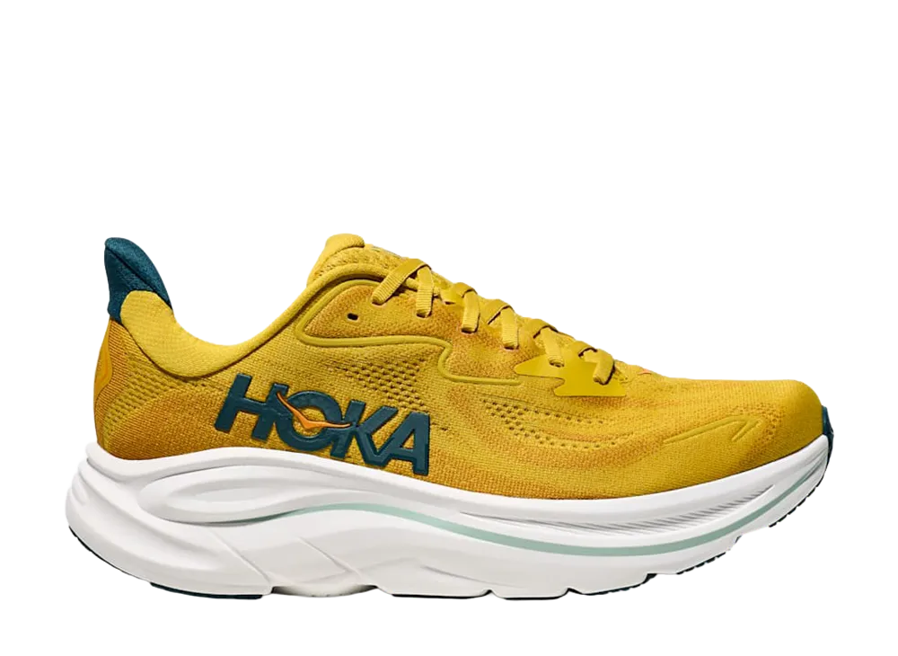 Hoka Clifton 10 "Yellow Gold/Tidal Wave"