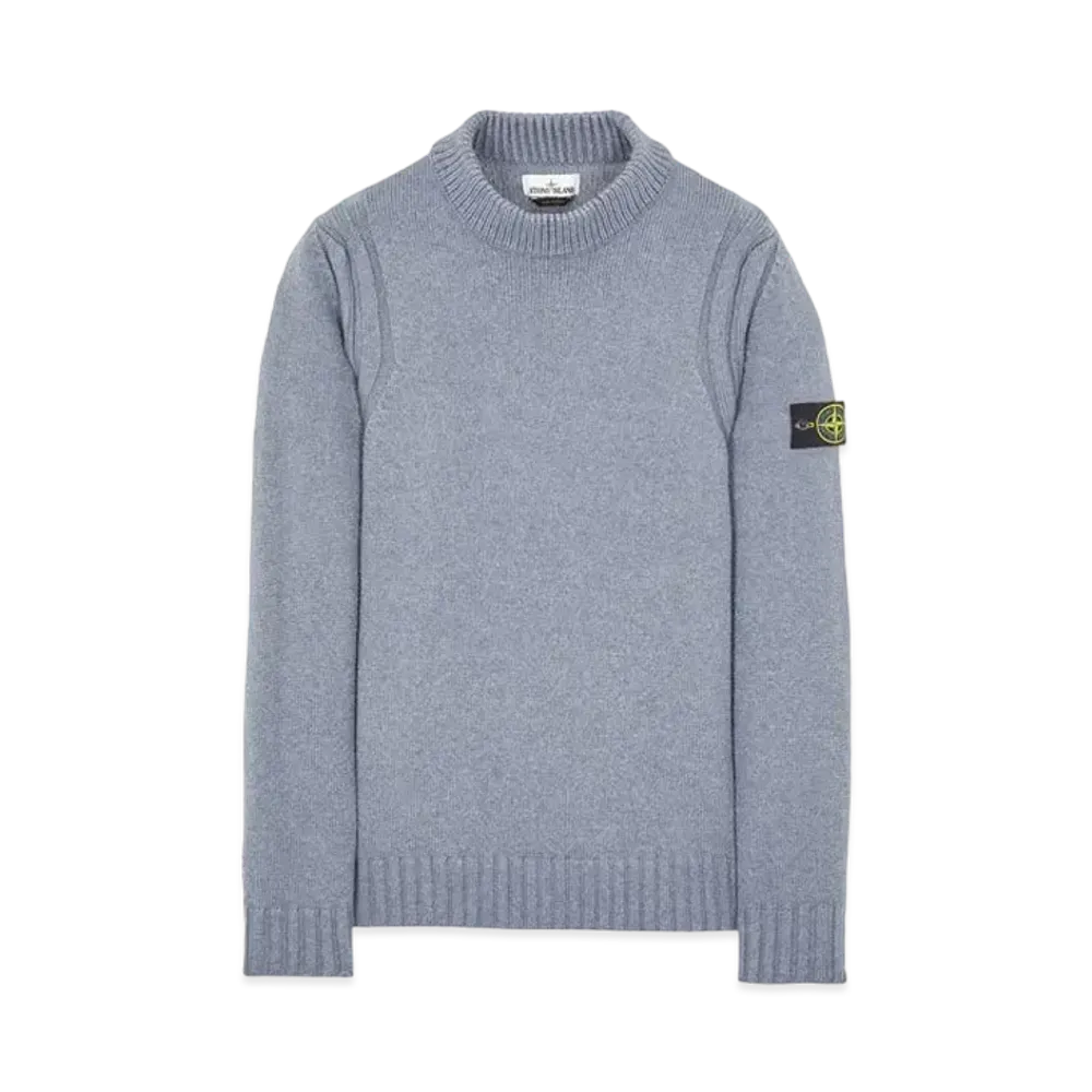 Stone Island 557B2 WOOL-SILK "Pastel Blue"