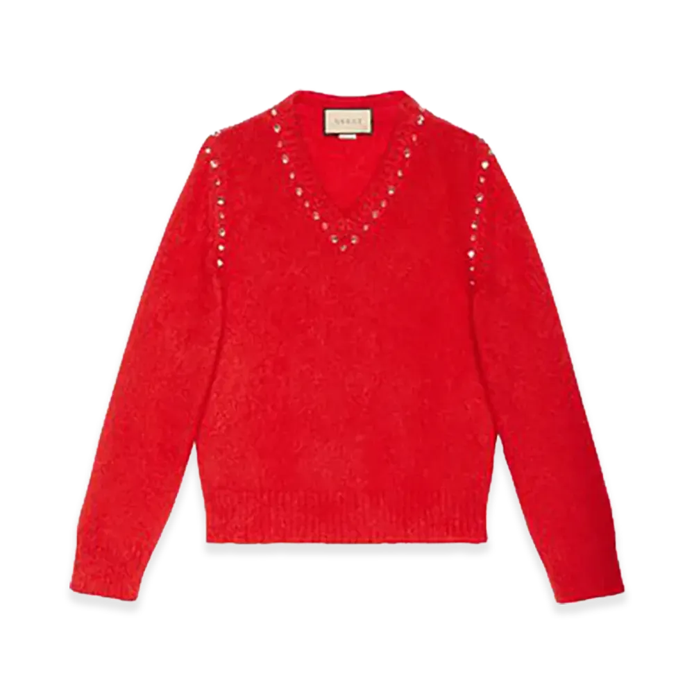 GUCCI Women's Mohair Sweater "Multicolor"