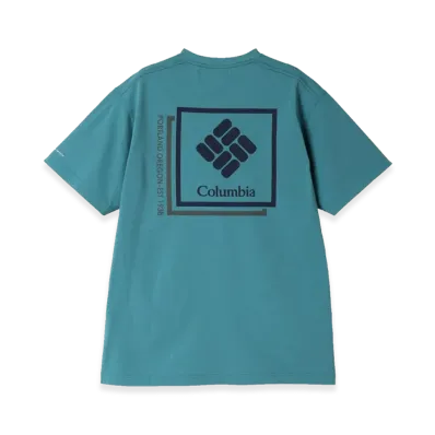 Columbia Light Canyon Graphic S/S Tee "Teal"