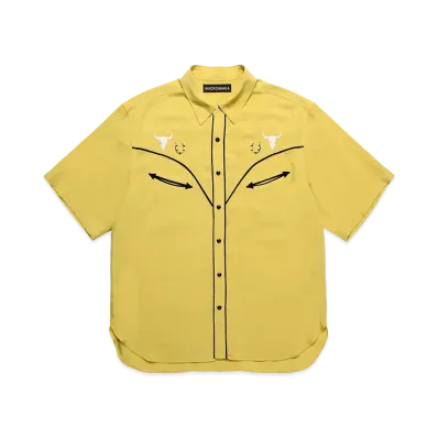 WACKO MARIA Western Shirt "Yellow"