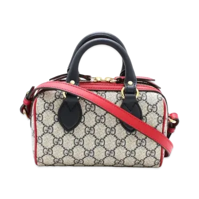 GUCCI GG Supreme 2WAY Hand bag